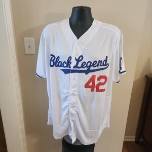 CC - Black Legends "42" Baseball Jersey